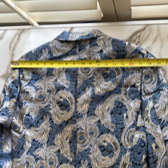 Men’s  Sports Coat, Paisley and Gray.  Size 38 Reg - slim fit NWT - Picture 13 of 13